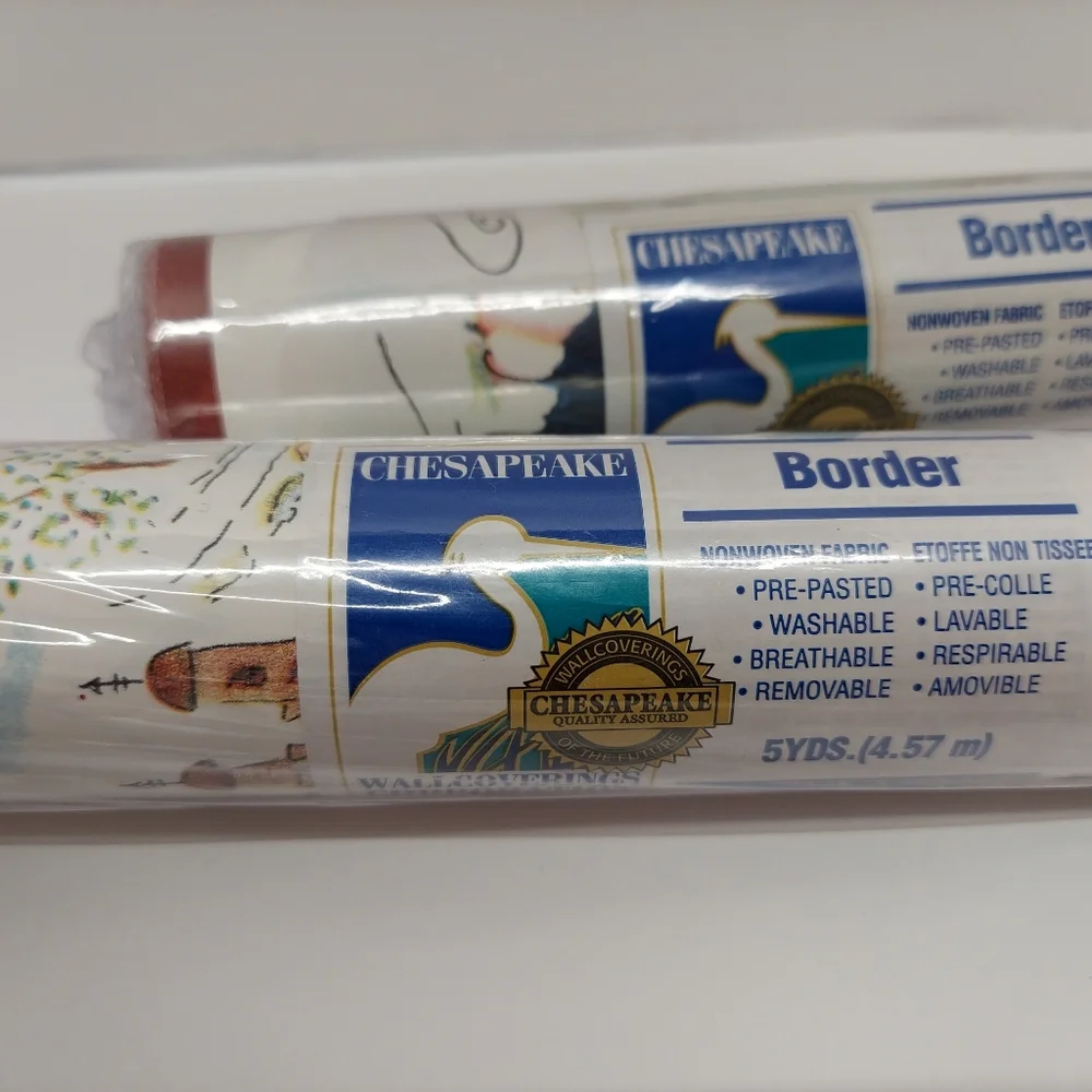 Chesapeake Wallcoverings Border KBE65161B Run 03 Pre pasted washable Removable.
